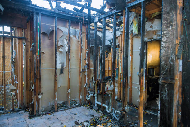 Professional Soot Cleanup technician working in Haverford, PA